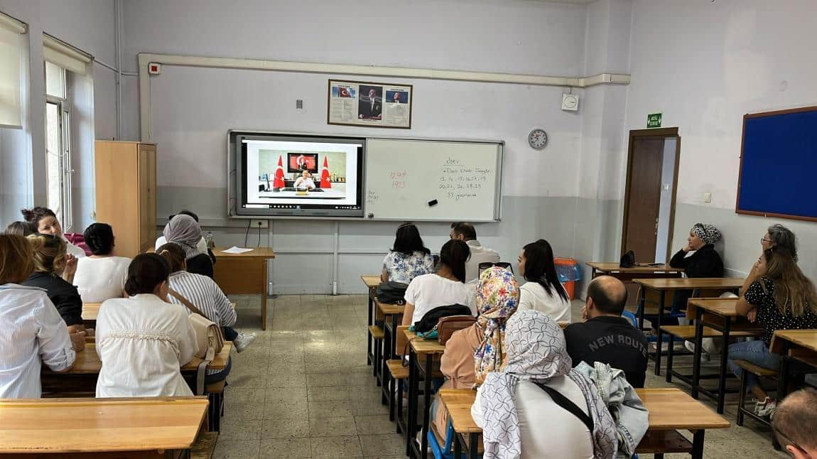 Sene Başı Veli Toplantımızı Gerçekleştirdik 